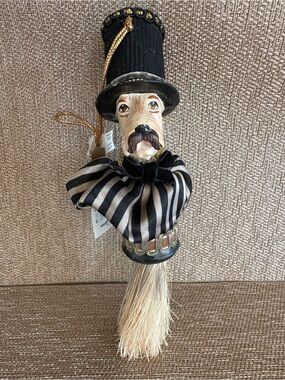 Katherine’s Collection Airedale Terrier Christmas Tree Ornament Dapper Dog NWT